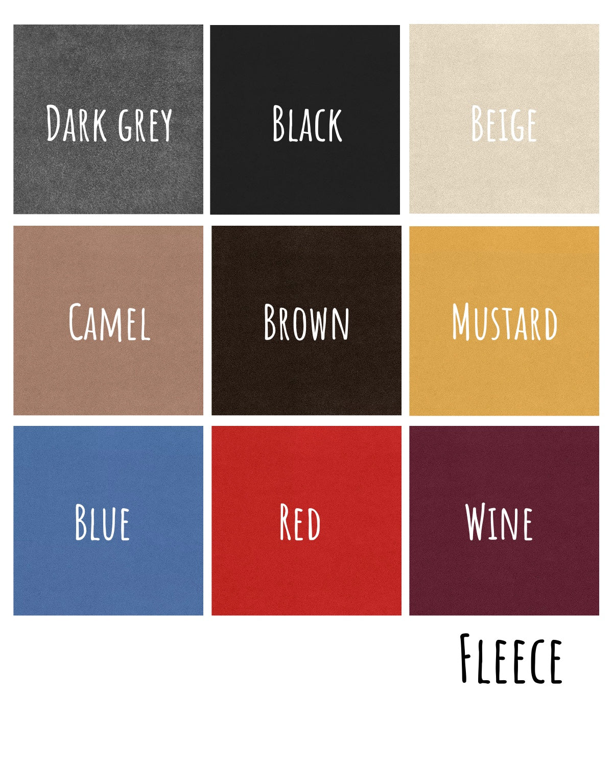 Custom fleece