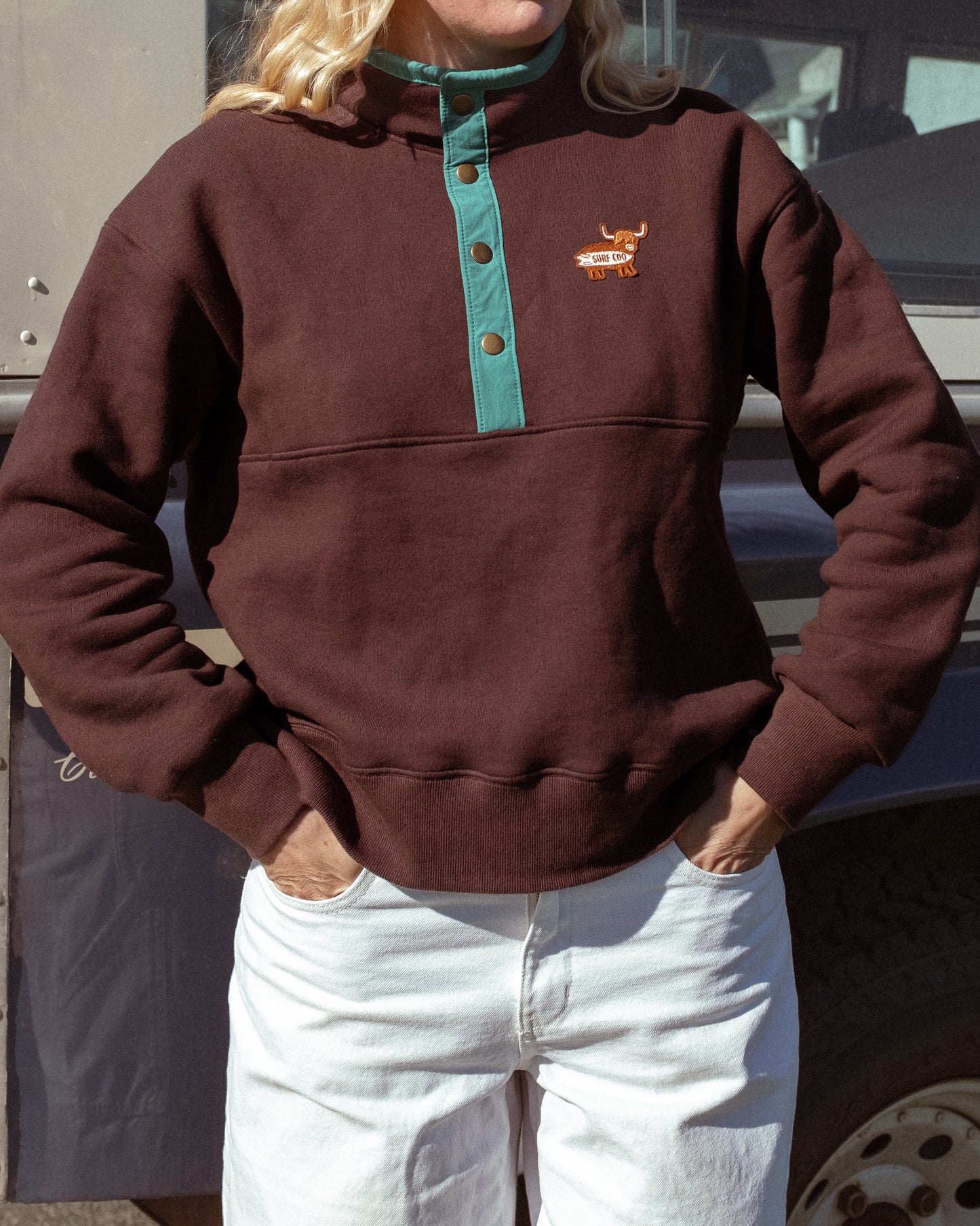 100% Cotton Brown