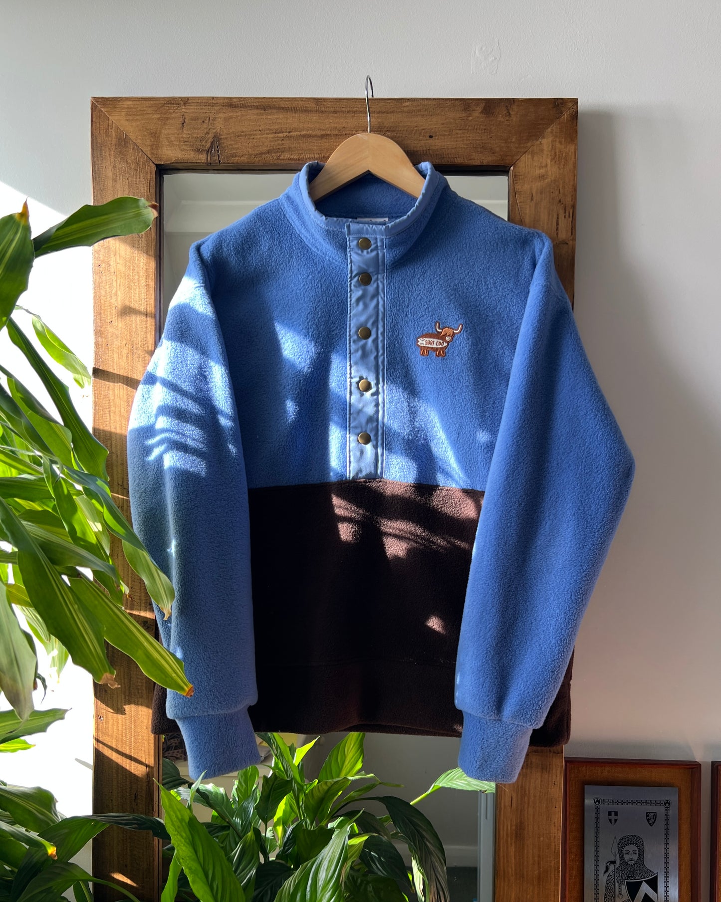 Blue and Brown