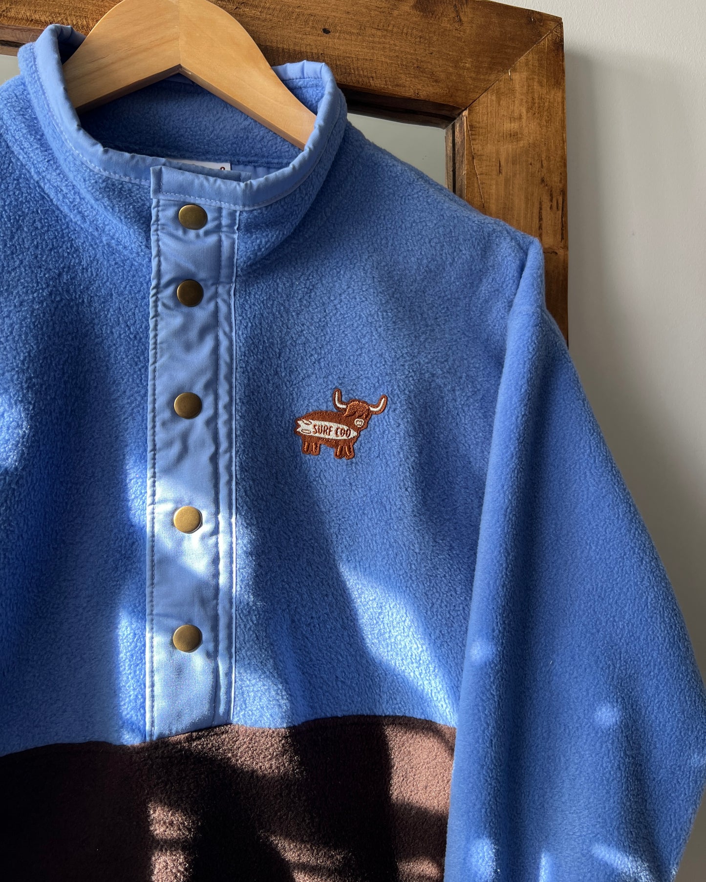 Blue and Brown