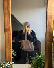 Load image into Gallery viewer, Beanie - Dark Lilac and Lilac
