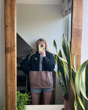 Load image into Gallery viewer, Fleece - Black and Camel

