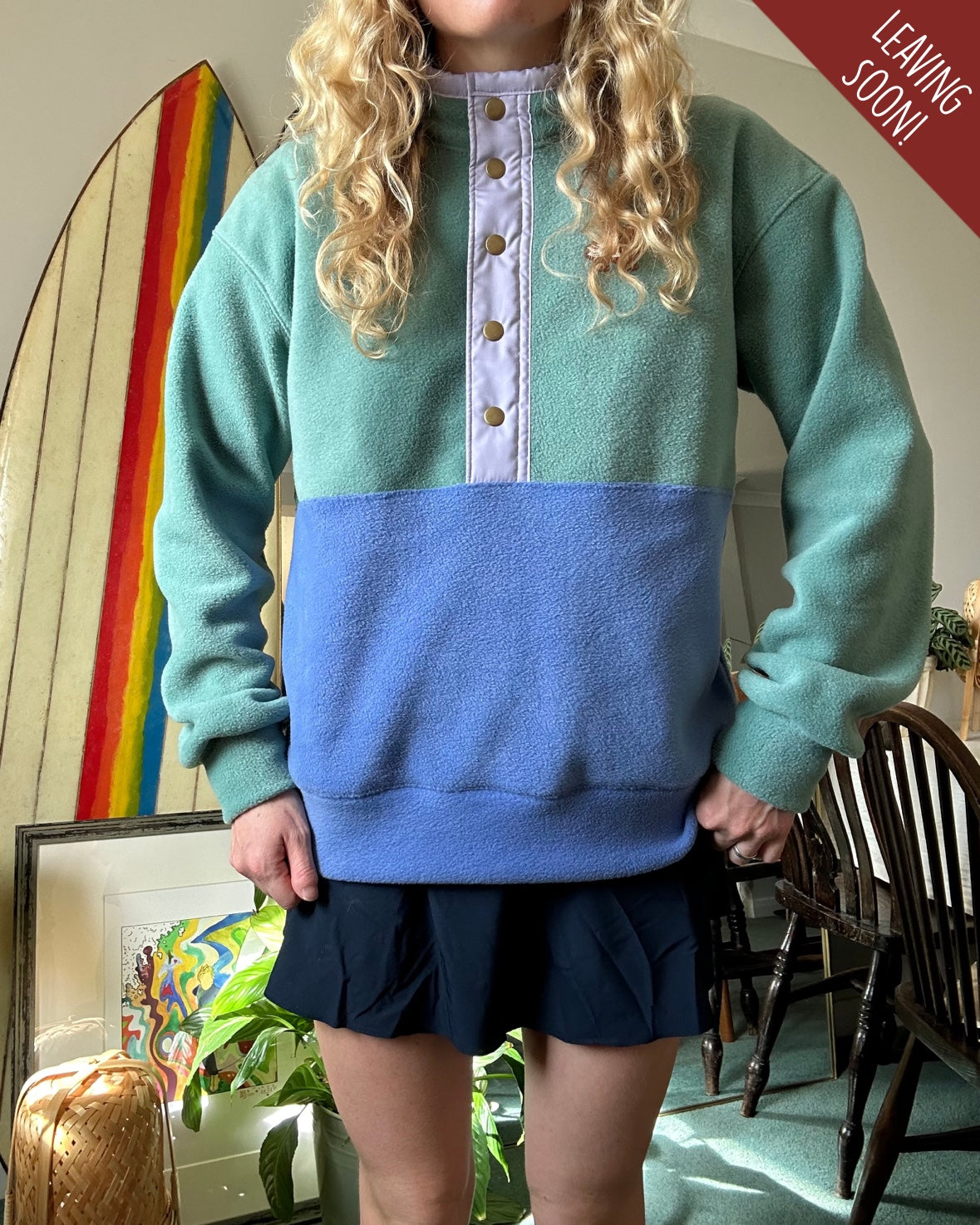 Sage and Blue