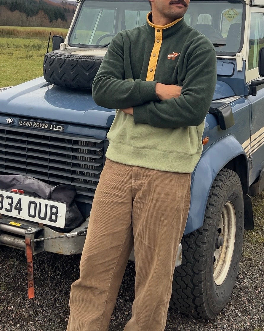 Dark Green and Green