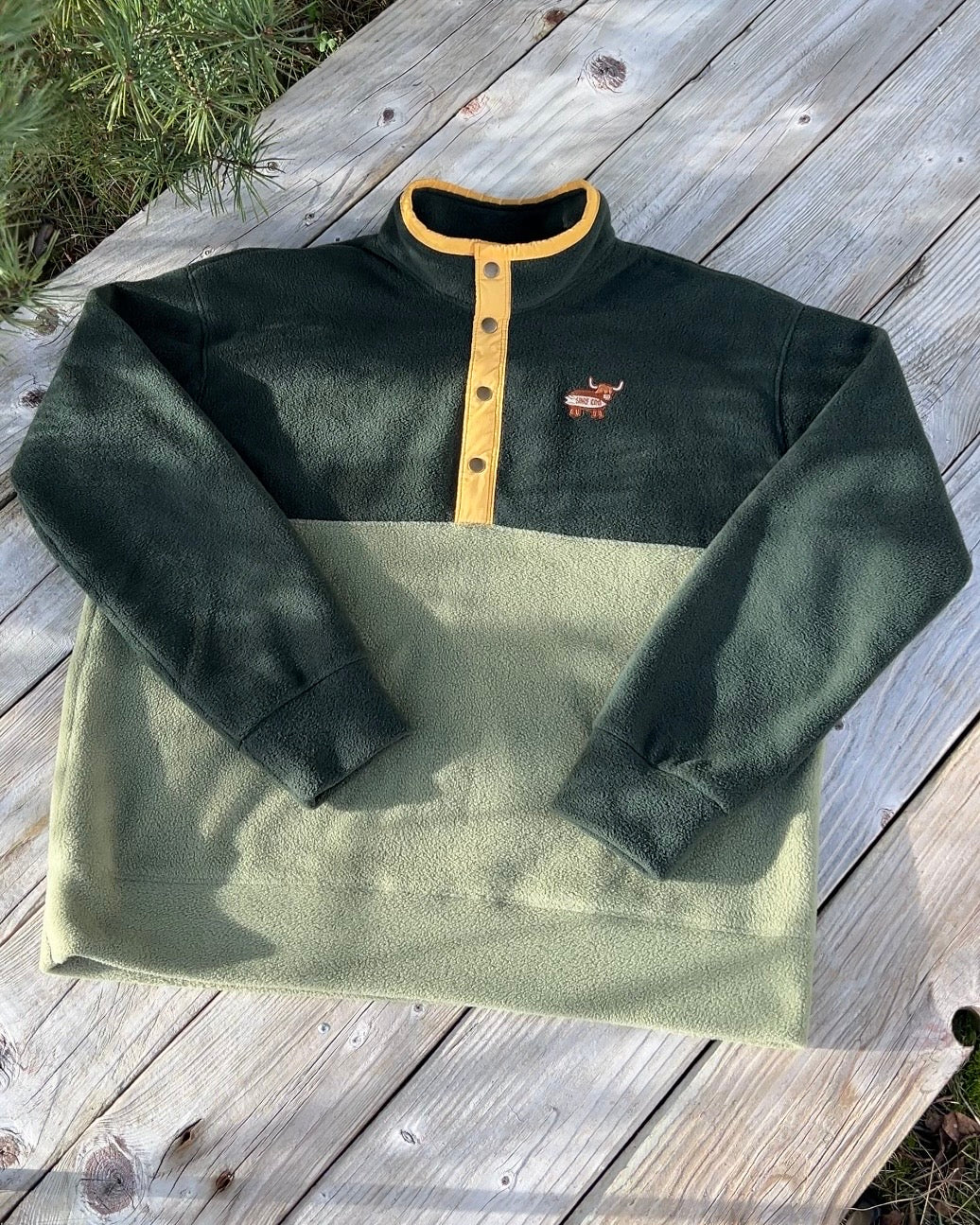 Dark Green and Green