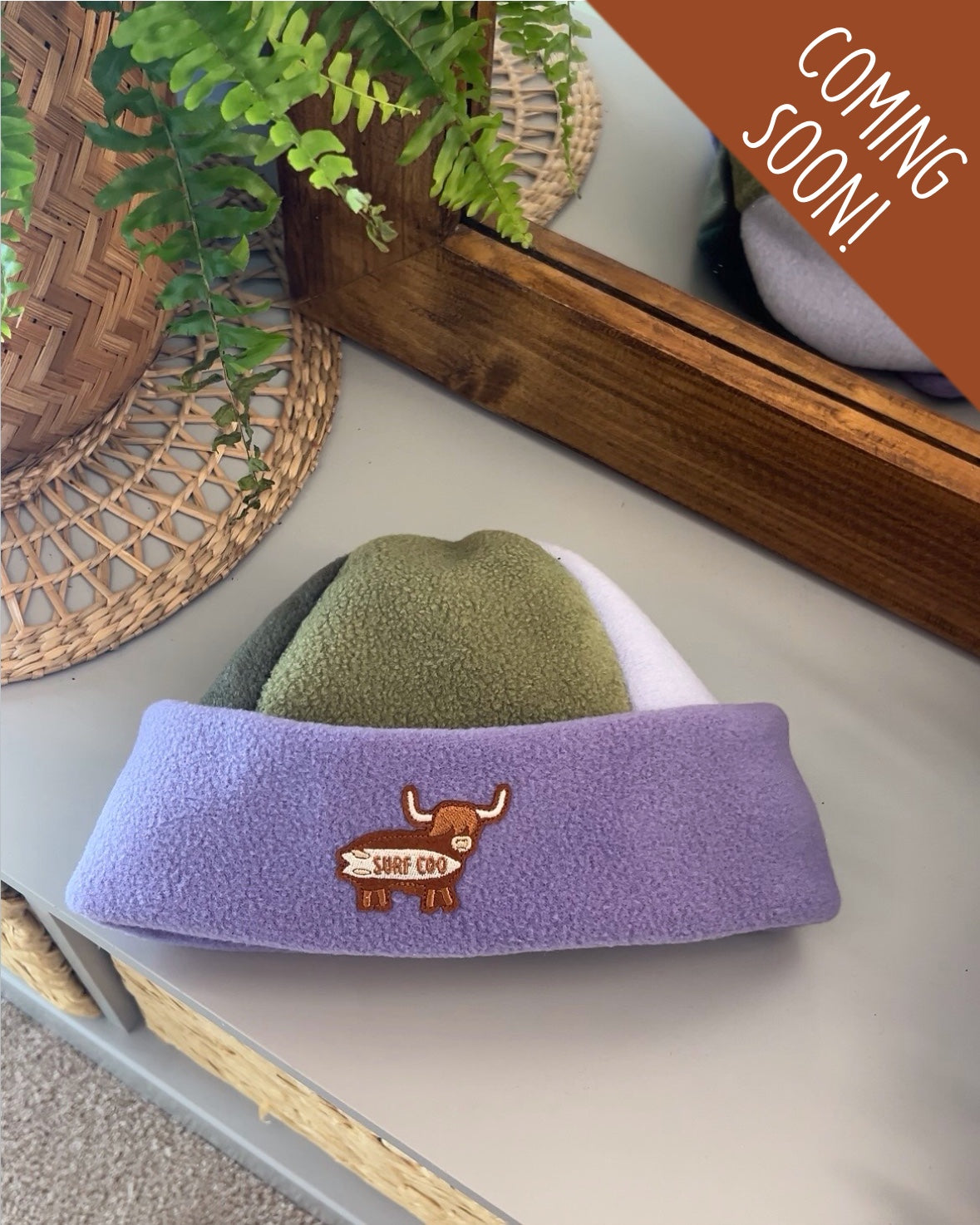 Heather + Pine Scrap Beanie