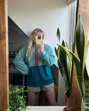 Load image into Gallery viewer, Fleece - Sage and Teal

