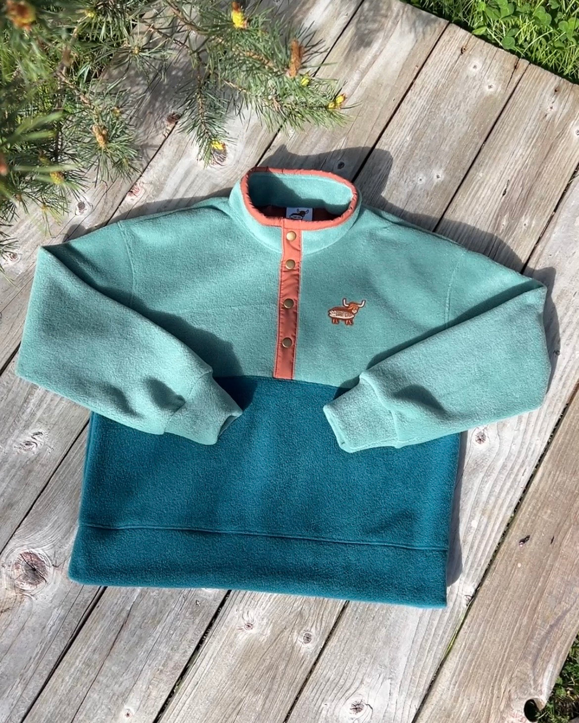 Sage and Teal