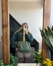 Load image into Gallery viewer, Fleece - Dark Green and Green
