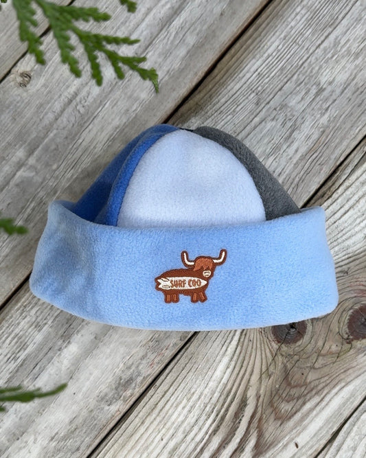 (COMING SOON) Caledonian Blue Scrap Beanie